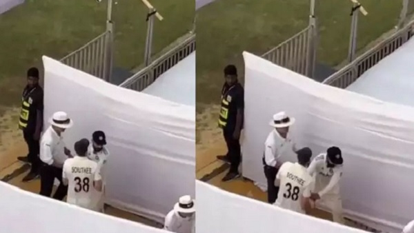 Virat Kohli fun with Tim Southee