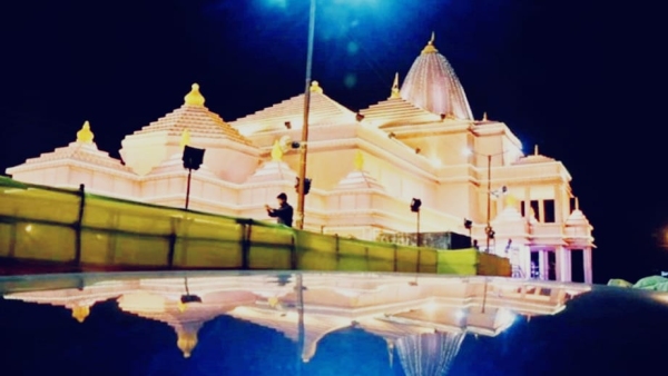 Durga festival celebrated in bpl know how a grand Ram temple pandal was built at a cost of Rs 1 crore