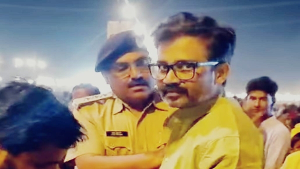 Mp Police ACP Ajay Tiwari saved life by giving CPR incident at Chhola temple Dussehra ground
