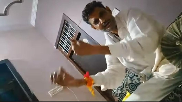 Video of Congress MLA Babu Jandel goes viral accused of abusing Lord Shiva - BJP Video of Congress MLA Babu Jandel goes viral accused of abusing Lord Shiva - BJP