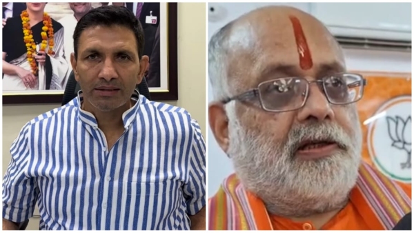 BJP MLA Umakant Sharma called MP Congress state president Jitu Patwari a monkey