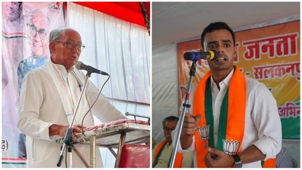 Kartikeya Singh Chauhan s controversial statement in Budhni by-election former CM Digvijay taught a lesson of wisdom