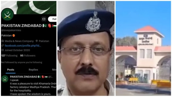 Investigation of Pakistan Zindabad post after blast in Ordnance Factory Khamaria