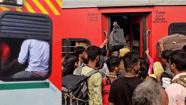 Trains passing through MP are jam packed passengers are forced to pay arbitrary fares for buses