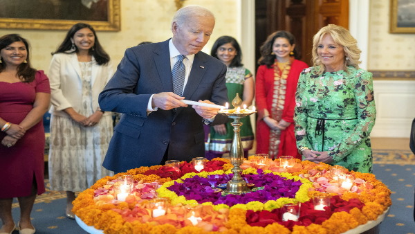 President Joe Biden hosts a Diwali celebration