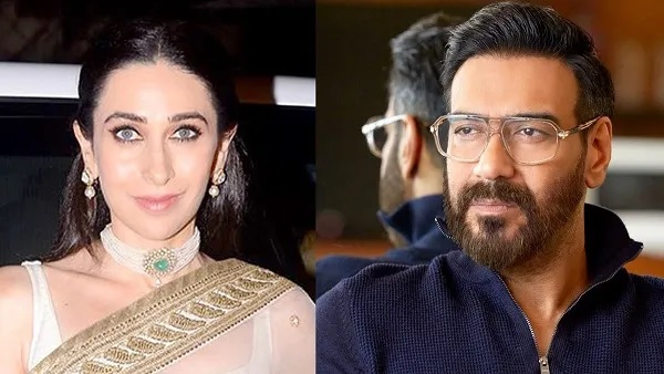 Karisma Kapoor and Ajay Devgn