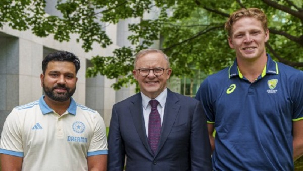 Anthony Albanese Rohit Sharma and Jack Edwards