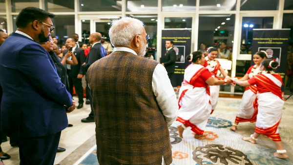 Modi In Guyana
