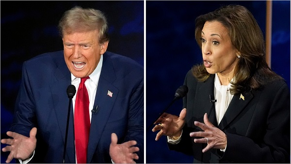 Trump Harris