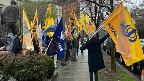 Khalistan supporters in Canada