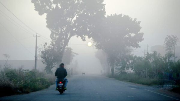 Madhya Pradesh is very cold with fog