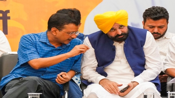 CM Mann And Arvind Kejriwal
