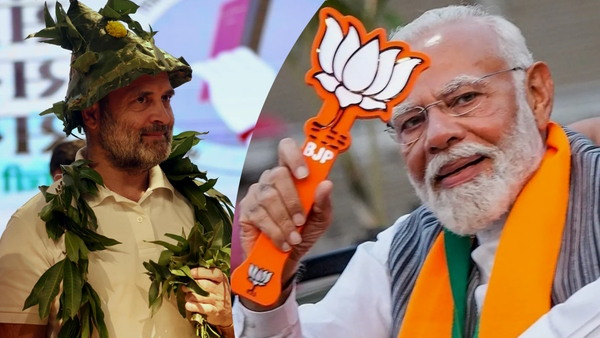PM Narendra Modi-Rahul Gandhi election campaign