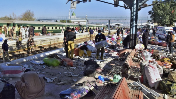 Pakistan Quetta Railway Blast Update