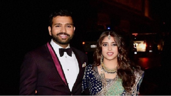 Rohit Sharma and wife Ritika Sajdeh