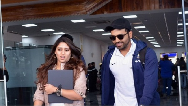 Rohit Sharma with Ritika Sajdeh