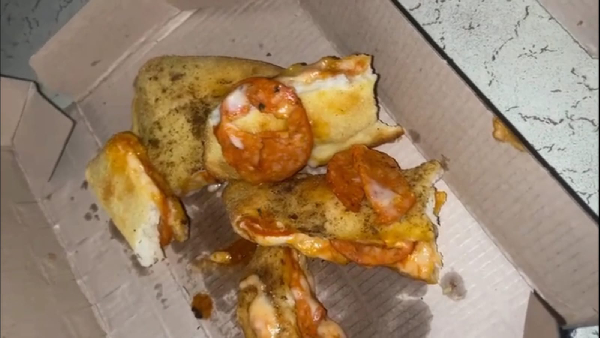 Satna News Domino s sent non veg