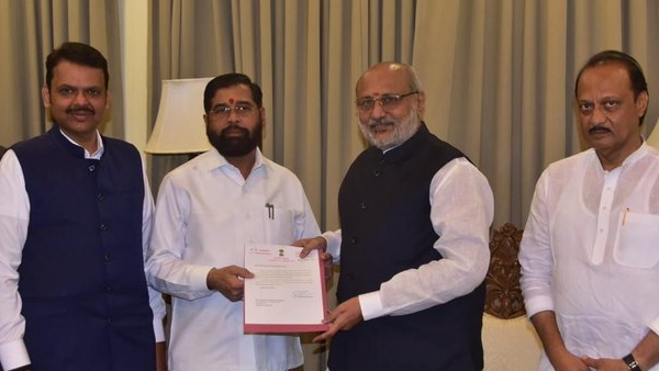 Eknath Shinde submitted his resignation