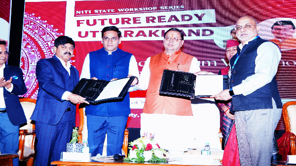 Skill development employment conclave organized in Doon University CM pushkar Dhami roadmap