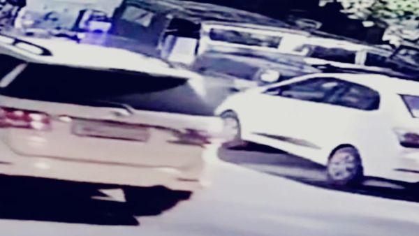 Mischievous activities on Diwali night in Bhopal twine bombs thrown from Fortuner car to another car