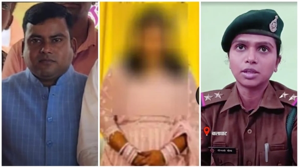 District president of BJP Yuva Morcha accused by girlfriend chaos in engagement ceremony