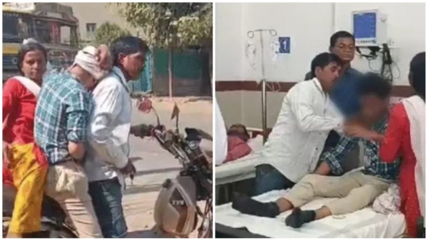 Sports teacher of CM Rise School in Pandhurna accused of giving physical punishment to student