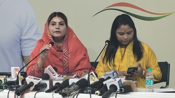 Congress leaders Sadhna Bharti and Noori Khan said- BJP s false commitment towards Hindu religion