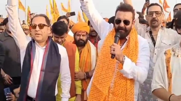 Sanjay Dutt expressed pride in participating in Hindu Ekta Yatra of Bageshwar Dham Dhirendra Shastri