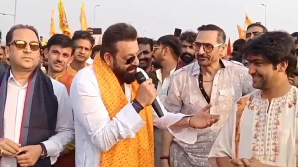 Sanjay Dutt expressed pride in participating in Hindu Ekta Yatra of Bageshwar Dham Dhirendra Shastri