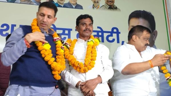 People of Vijaypur assembly by-election gave a big slap to BJP Congress leader Jitu Patwari