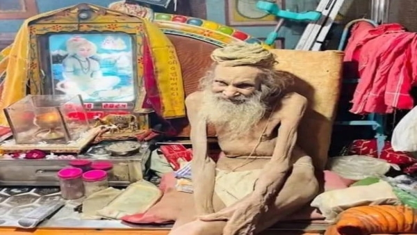 Saint Siyaram Baba in khargone MP Cabinet Minister Prahlad Patel expressed grief funeral