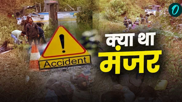 Bhimtal Bus Accident update what eyewitnesses told trying save car bus fell into 150 feet deep ditch