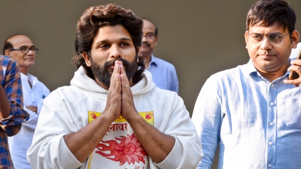 Allu Arjun jail night