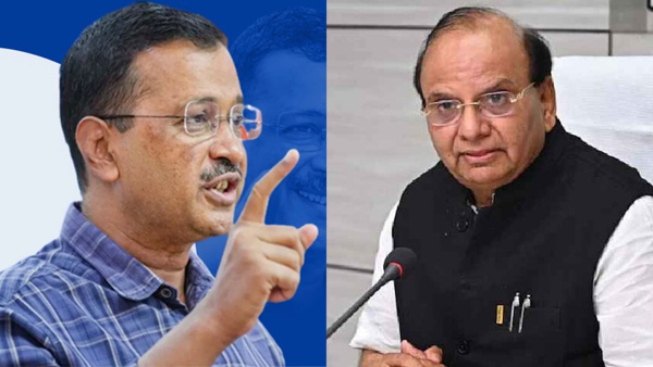 Arvind Kejriwal and LG VK Saxena Arvind Kejriwal and LG VK Saxena