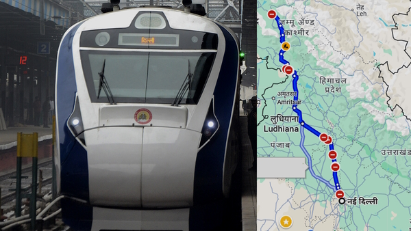 Delhi to Srinagar Vande Bharat Train