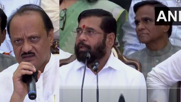Eknath Shinde-Ajit Pawar press conference