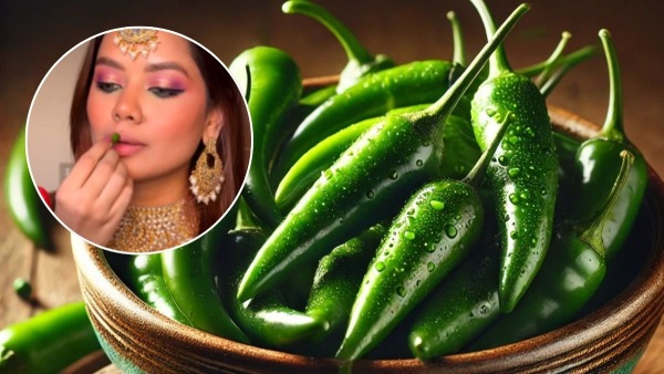 Green chilly beauty hack