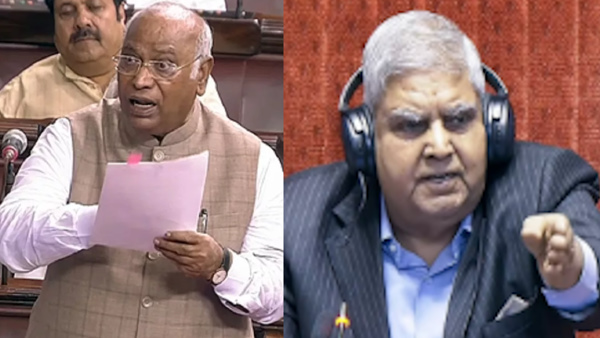 Jagdeep Dhankhar and Mallikarjun Kharage