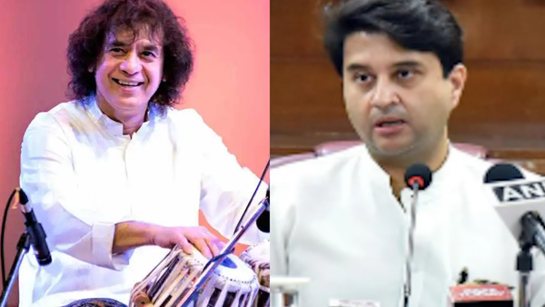 Jyotiraditya Scindia over Zakir Hussain Jyotiraditya Scindia over Zakir Hussain