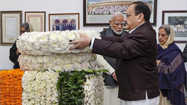 Manmohan Singh JP Nadda