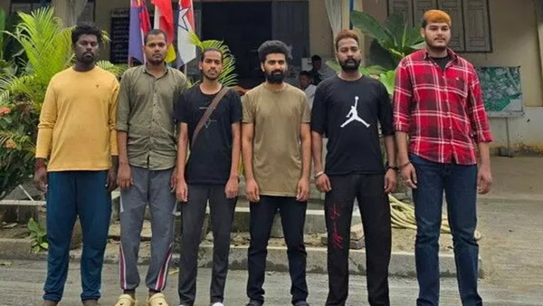 Myanmar Return of 6 Indians