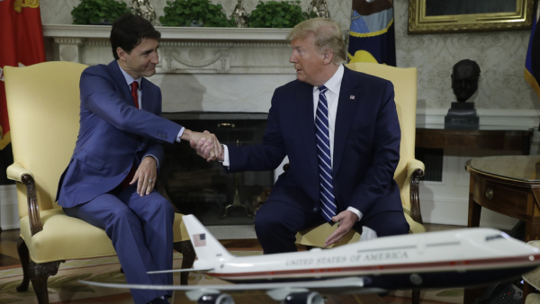 Justin Trudeau Dinner with Donlad Trump
