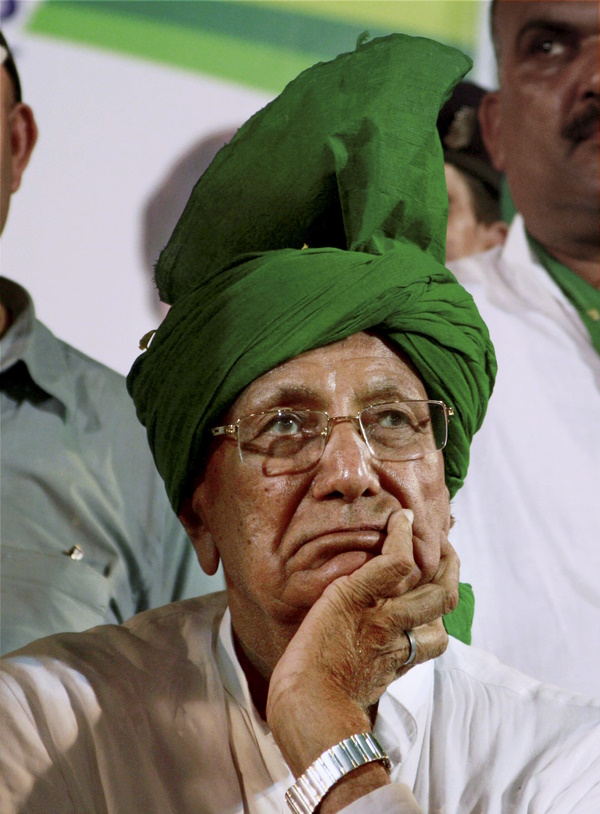 Om Prakash Chautala Funeral