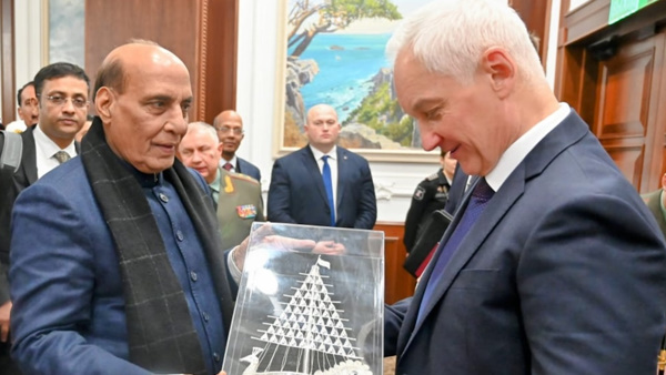 Rajnath Singh and Putin