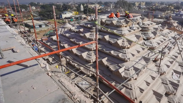 Ram Mandir peak construction Ram Mandir peak construction