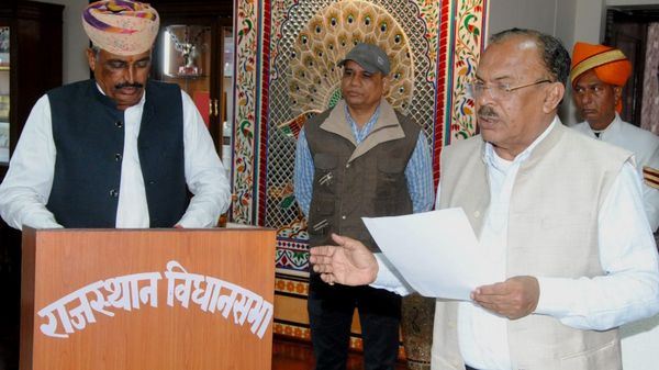 Rajasthan Byelections 2023 Newly Elected MLAs Take Oaths