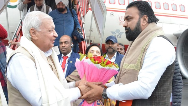 Deputy CM Samrat Chaudhary said this about the new Governor of Bihar Arif Mohammad Khan News In hindi