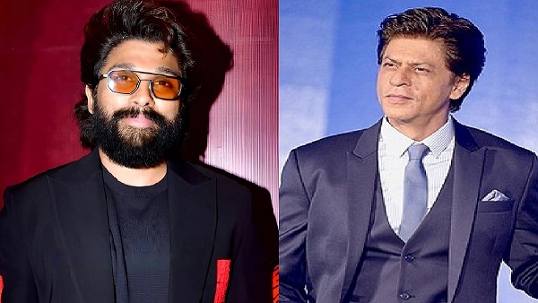 Allu Arjun and Shah Rukh Khan