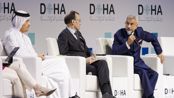 S Jaishankar in Doha