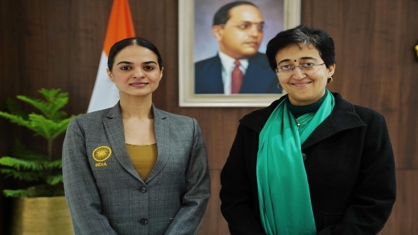Atishi Meets Tania Sachdev